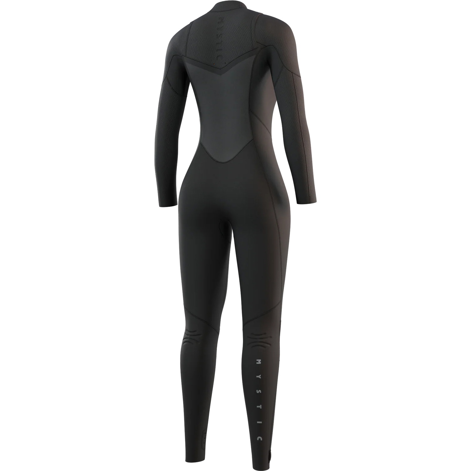 2026 Mystic Da Donna Gem 5/4mm Double Chest Zip Muta 35000.220086 - Black